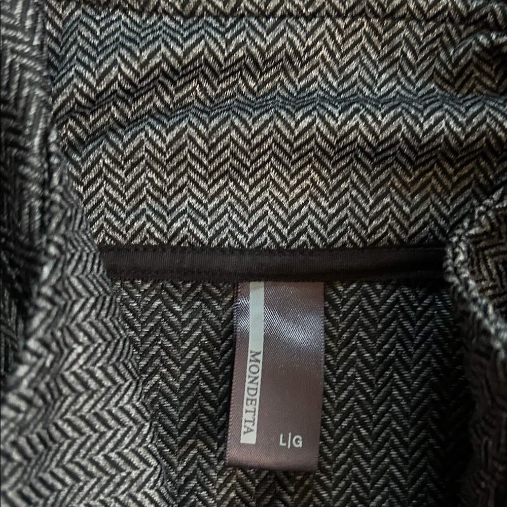 Mondetta Patterned Athletic Jacket With Thumbhole… - image 3